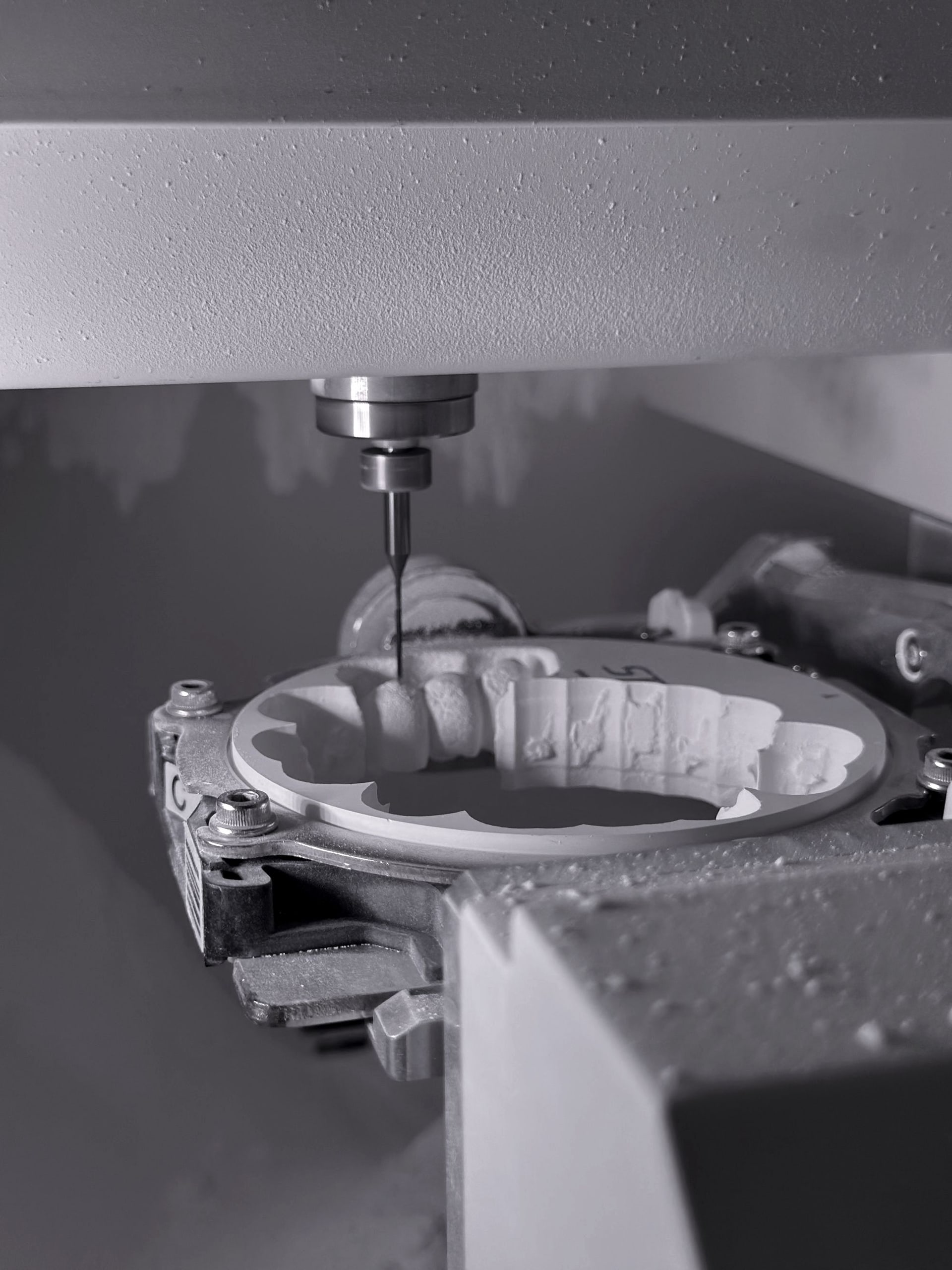 CNC frezede işlenen dental disk